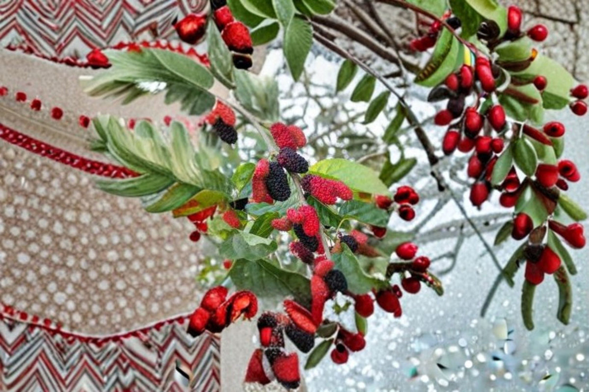 Illinois Everbearing Mulberry Live Plant – Morus alba × rubra, Edible Fruit Tree, Fast-Growing Deciduous Tree, Berries for Home Garden