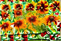 Rudbeckia Sahara Live Plant – Daisy-like Blooms, Pollinator-Friendly, Full Sun, Rudbeckia hirta