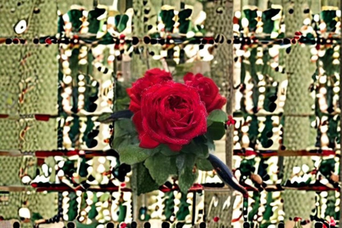 Crimson Red Garden Rose Live Plant – Own Root Rosa hybrid, Old Garden Rose Style, Fragrant, Disease-Resistant