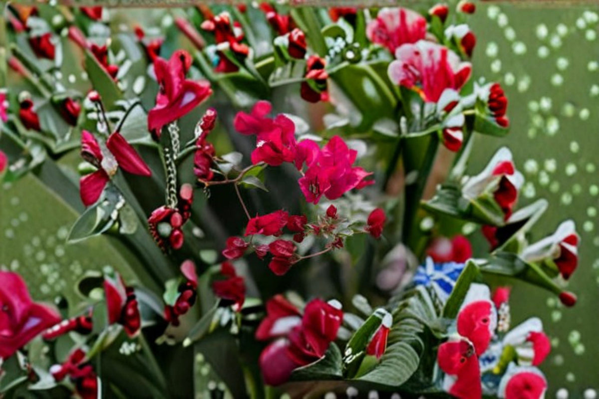 San Diego Red Bougainvillea Live Starter Plug Plant – Tropical Flowering Vine with Deep Red Bracts