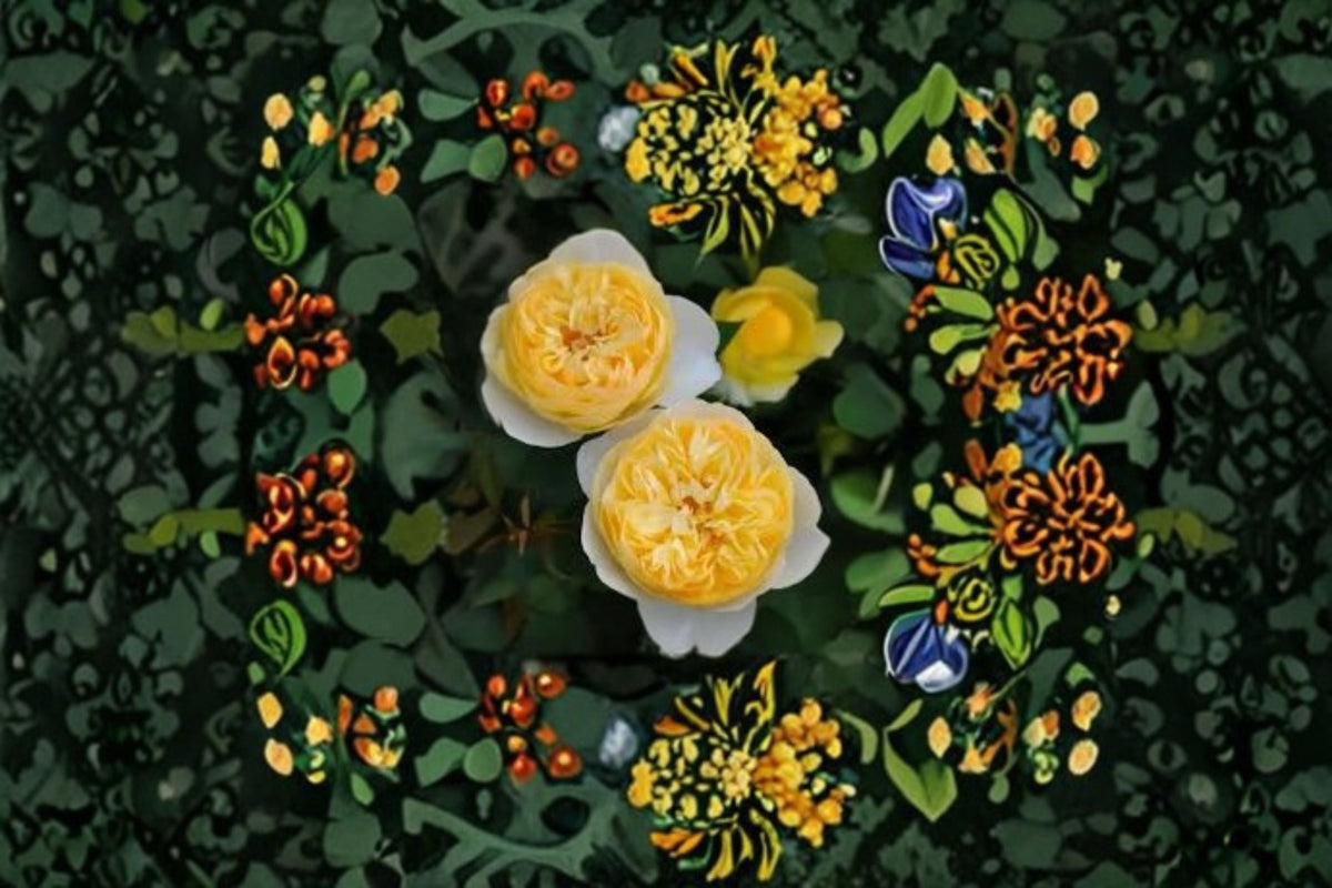 Yellow Japanese Garden Rose Live Plant – Disease-Resistant, Repeat Blooming, Fragrant, Own Root, Patio & Landscape