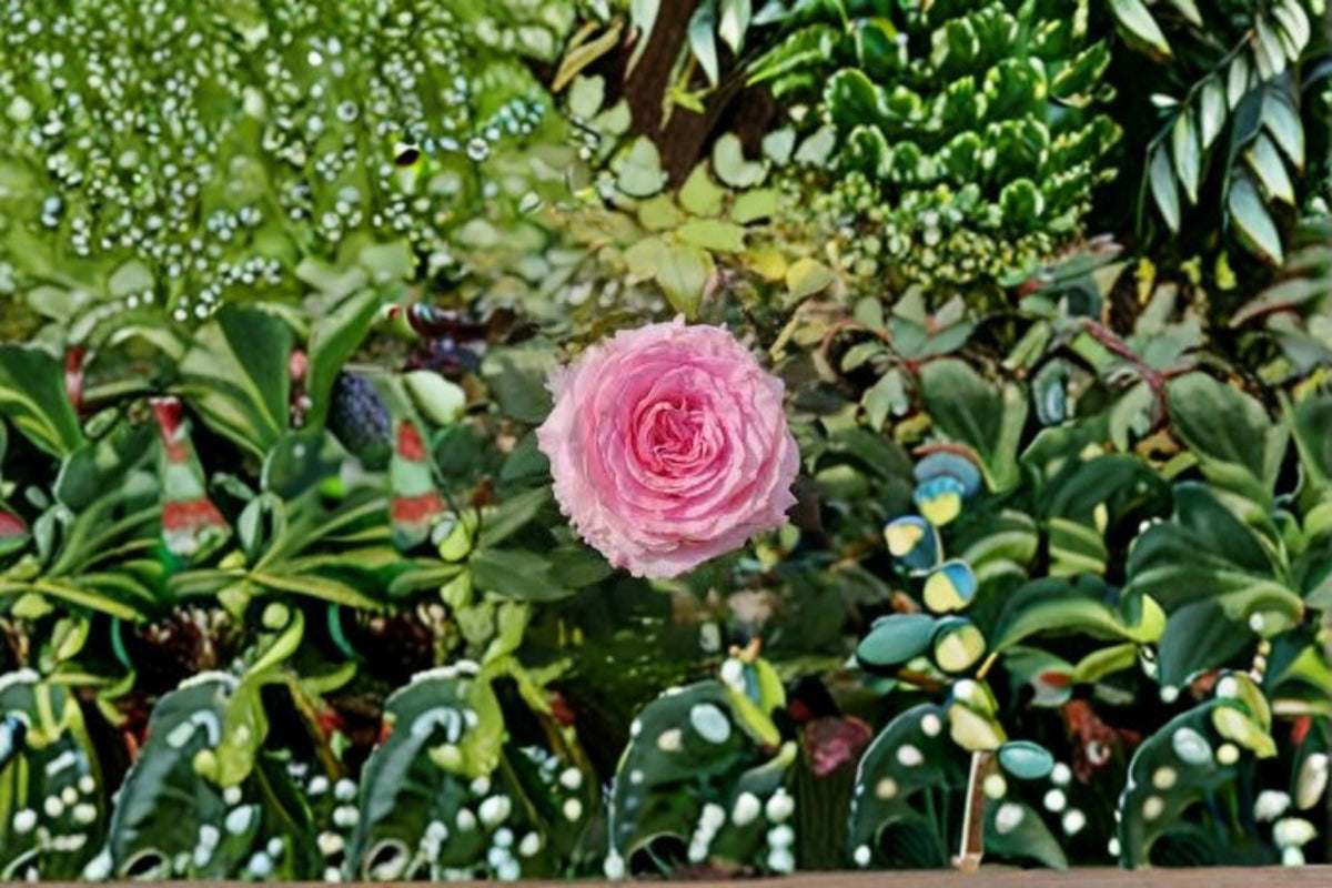 Mandela Rose Own Root Pink Cut Flowering Rose Live Plant – Rosa hybrid for Garden, Patio, Floral Arrangements