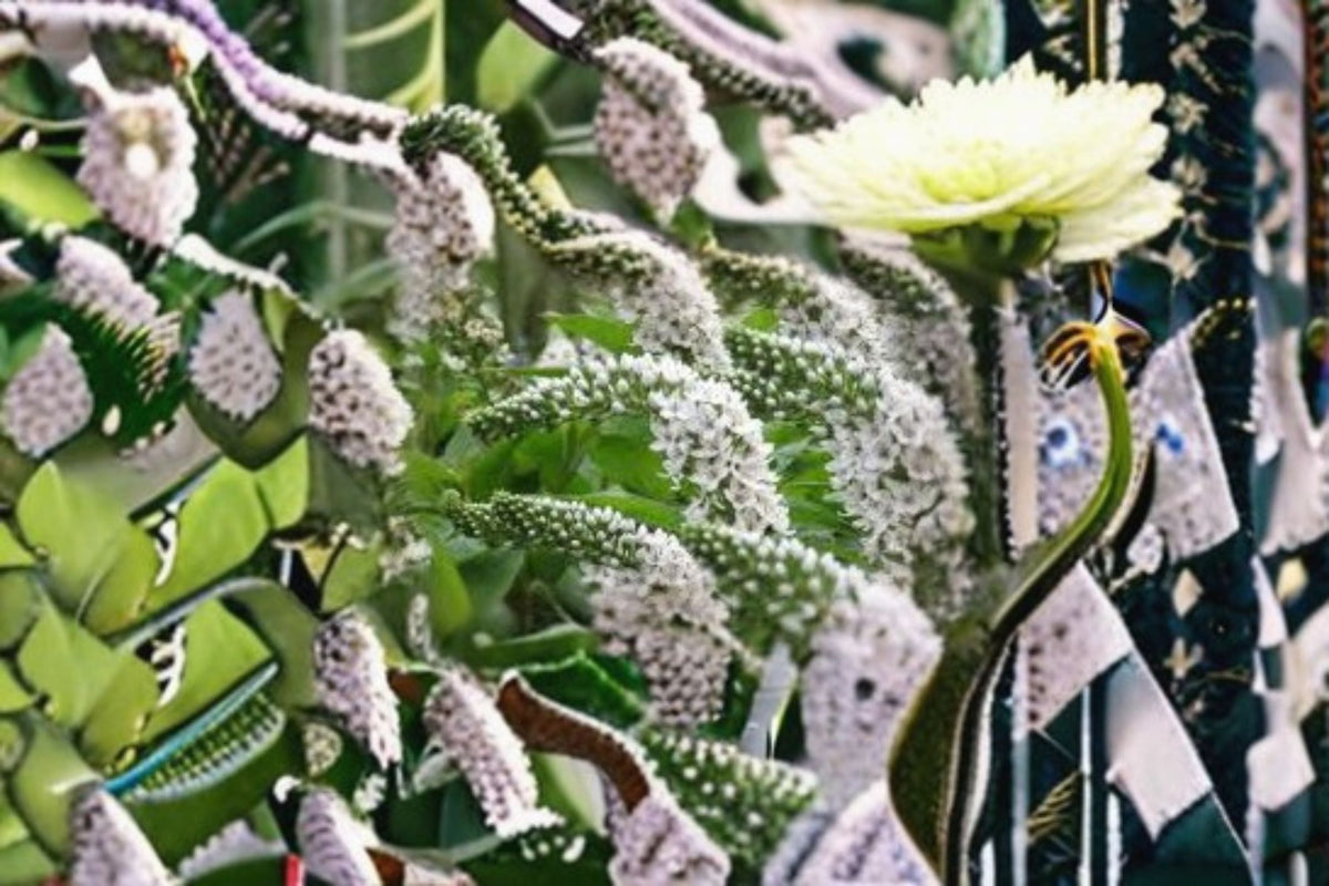 White Gooseneck Live Plant – Spreading Ground Cover Perennial with White Flowers – Lysimachia clethroides
