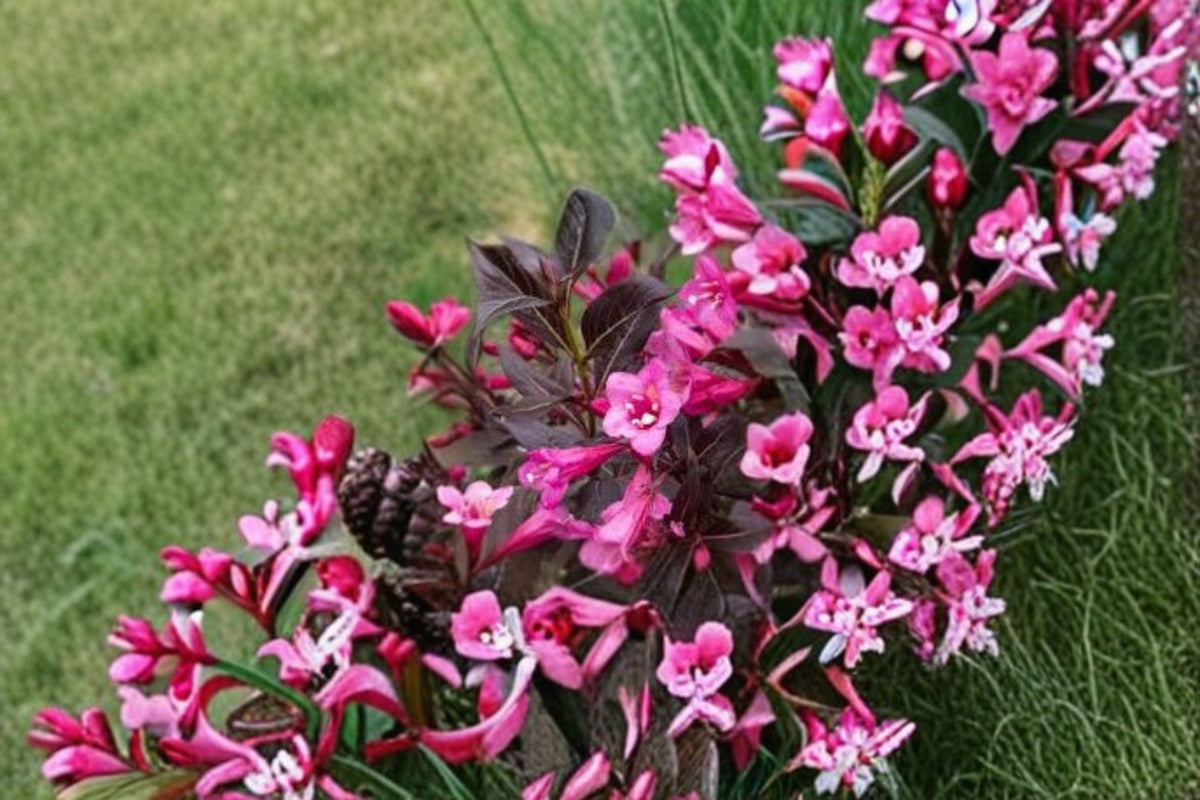 Mixed Weigela Live Shrub – Colorful Flowering Bush for Hedges & Borders – Weigela florida