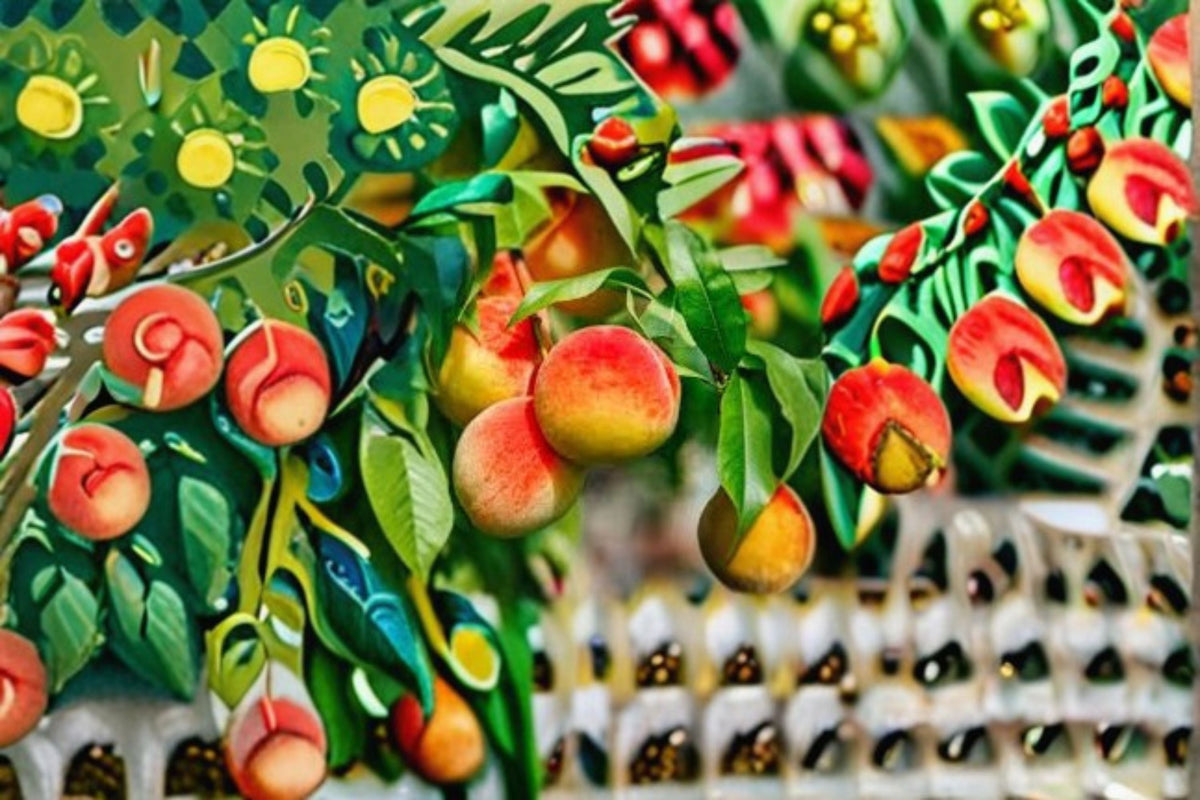 Peach Tree Cuttings – Prunus persica – Live Fruit Tree Propagation – 7 Cuttings, Deciduous Garden Fruit Plant