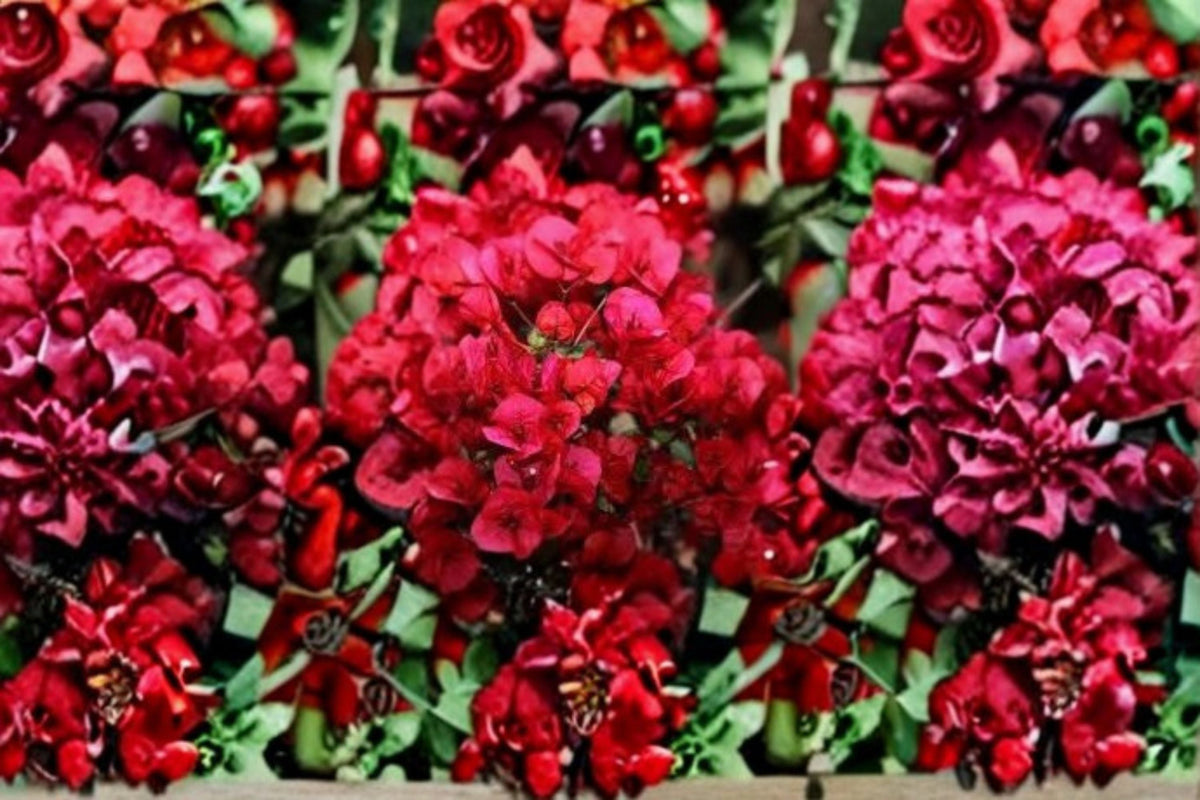 Crimson Bougainvillea Cutting – Bougainvillea spectabilis – Climbing Flowering Vine for Garden & Landscape