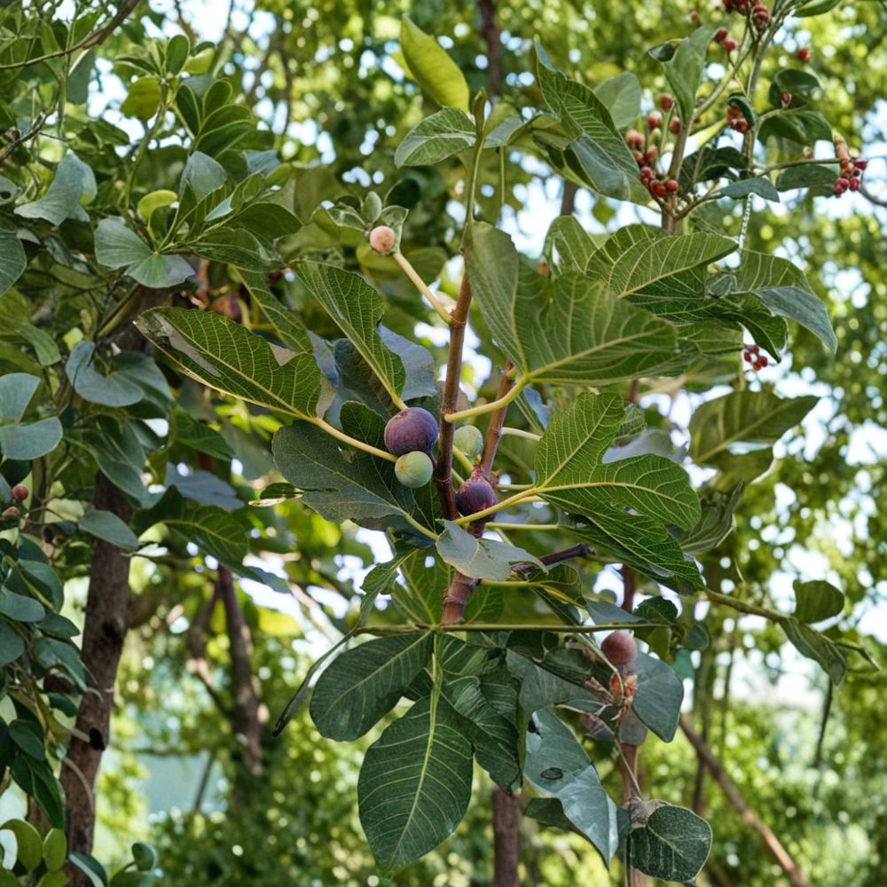Chicago Hardy Fig Tree – Live Edible Ficus carica Fruit Plant in 3-Gallon Pot, Cold Hardy Backyard Fig Tree for USDA Zones 6-10