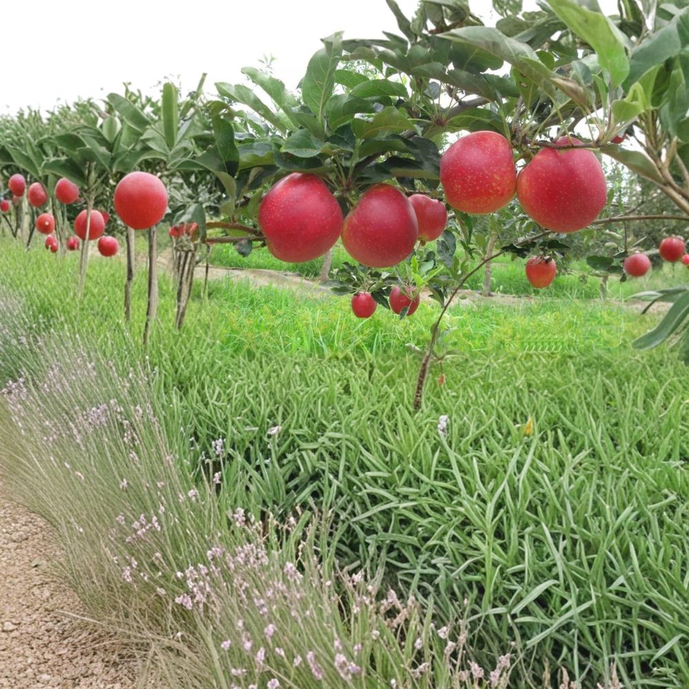 Red Gala Apple Tree – Bare Root, 32 Inches, Sweet Crisp Malus domestica, M7 Rootstock, Home Orchard Fruit Tree