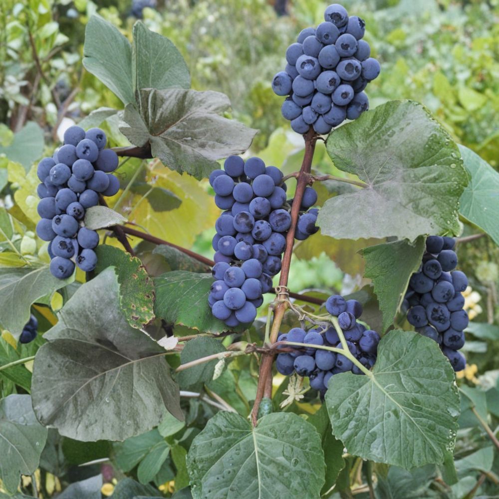 Concord Grape Cuttings – 6 Live Dormant Vitis labrusca Propagation Stems for Home Growing