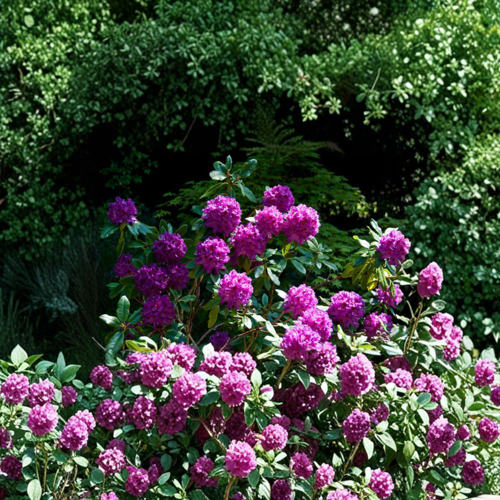 Rhododendron ‘Colonel Coen’ Live Evergreen Shrub with Purple Blooms, Dark Purple Blotch, Hardy Landscape Plant