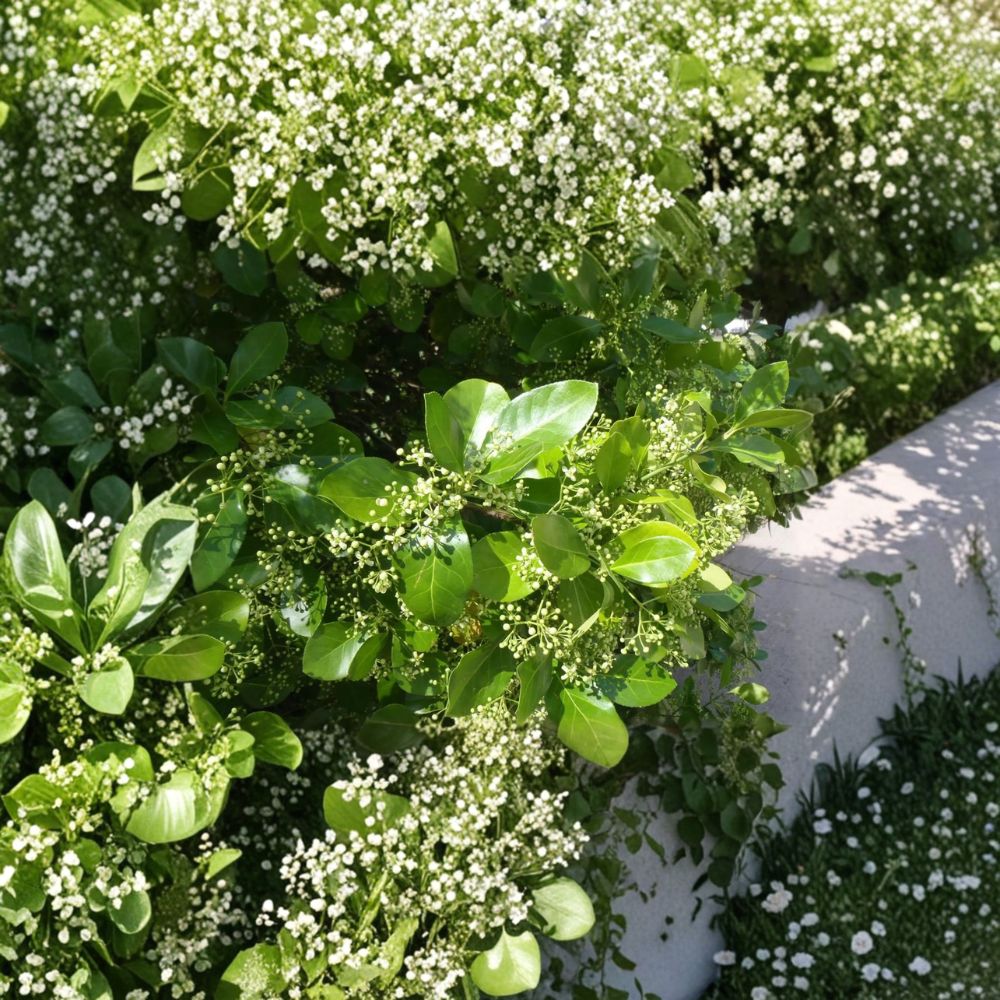 Manhattan Euonymus Live Evergreen Shrub 3 Gallon Pot | Euonymus kiautschovicus Privacy Hedge & Landscape Plant