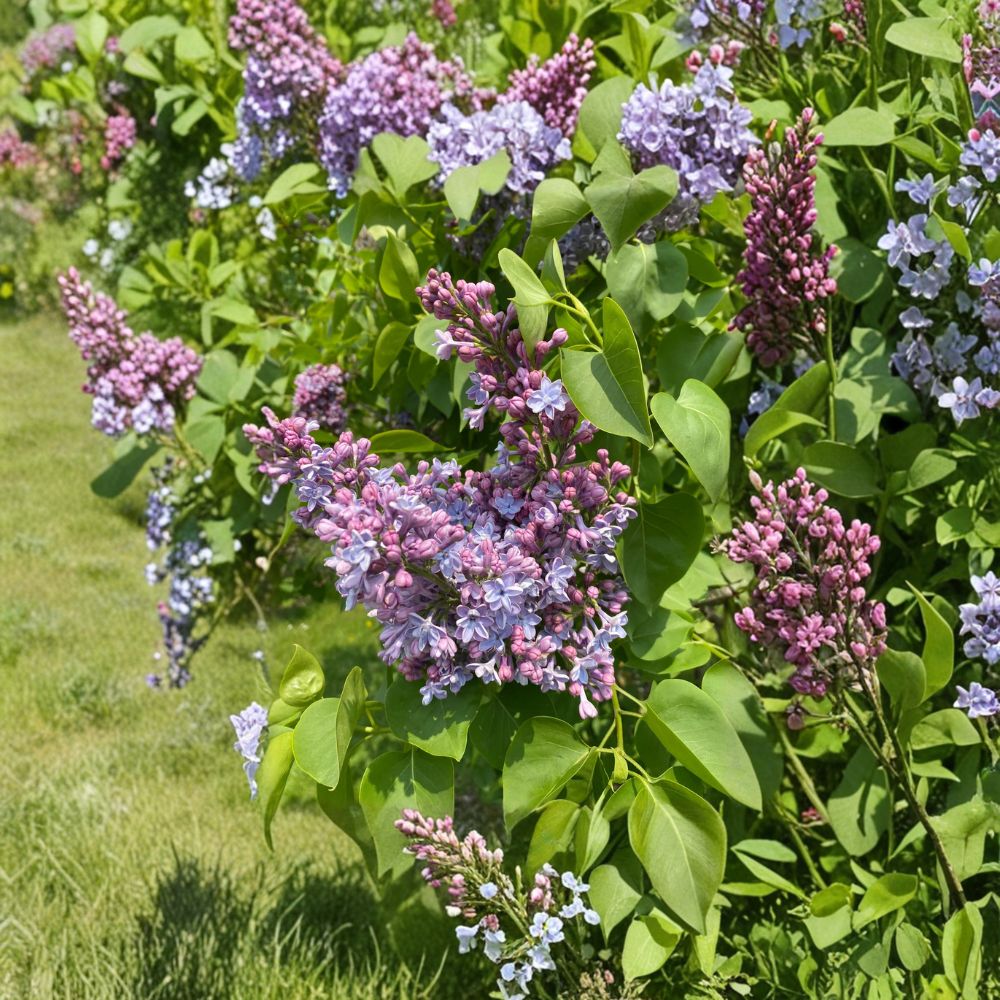 President Grevy Lilac Shrub – Double Blue Lavender Fragrant Flowers – Syringa vulgaris