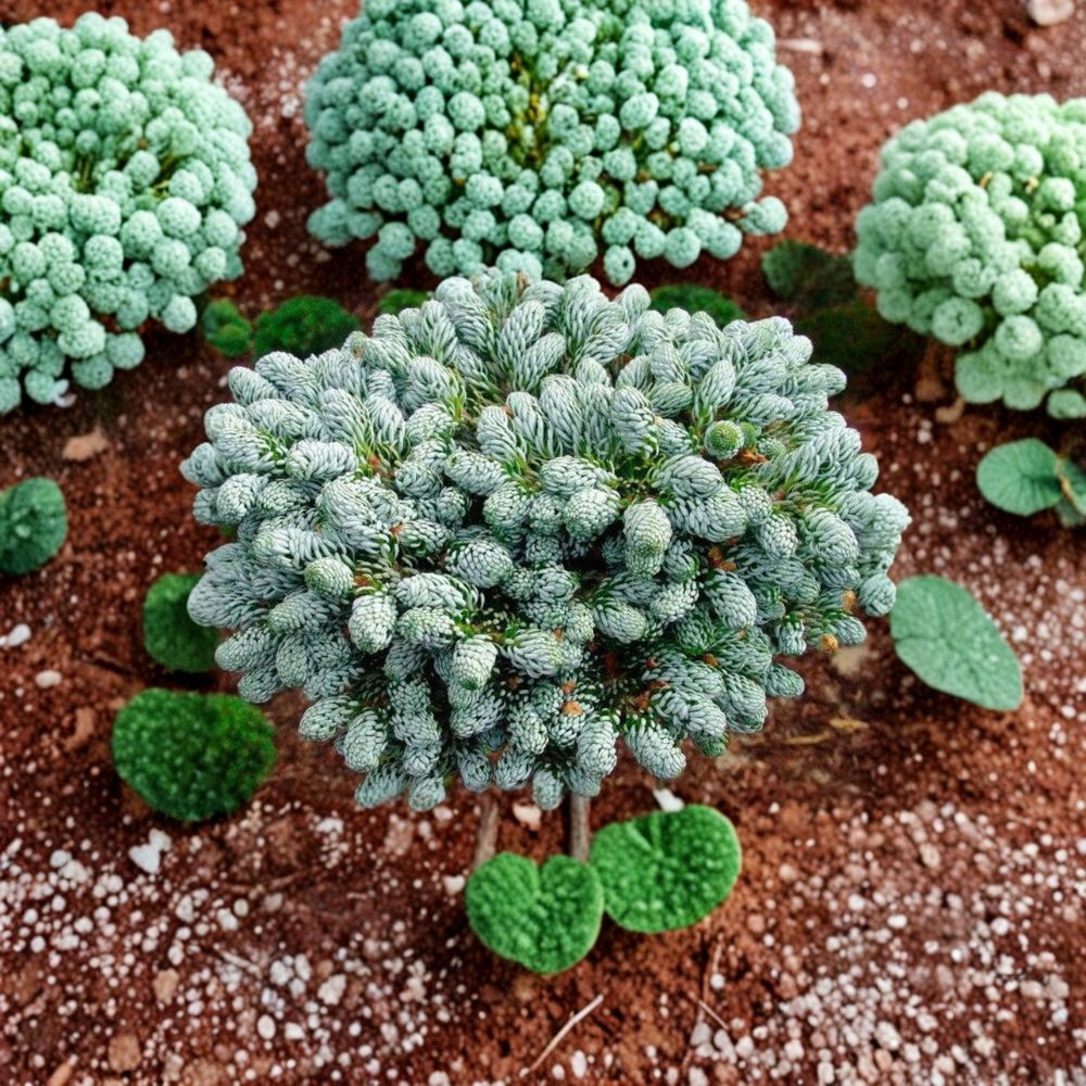 Abies koreana ‘Ice Breaker’ Dwarf Korean Fir | Silver Blue Evergreen Conifer | Compact Container Grown Plant