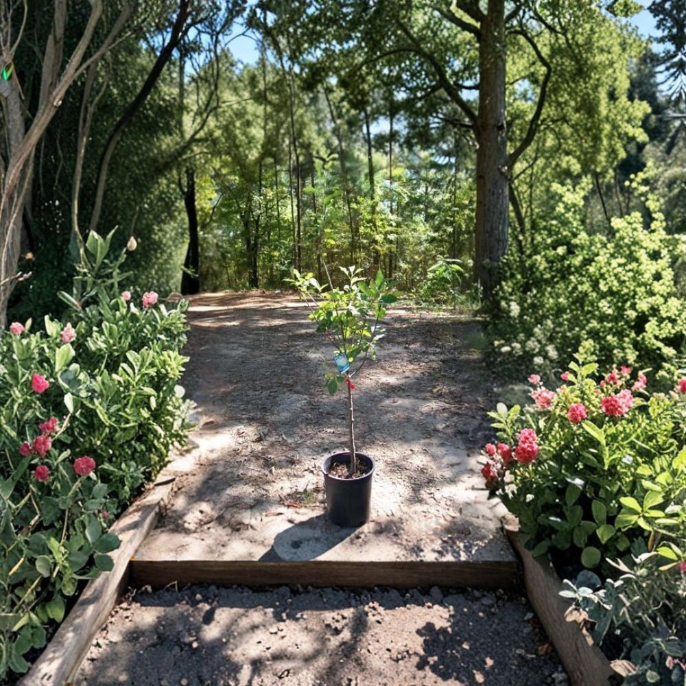 Anna Apple Tree – 4–6 Ft Live Fruit Tree with Golden Apples, Early Producing Malus domestica 'Anna' for Warm Climates
