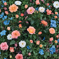Live New Year Grandiflora Rose Plant, 1 Gallon, Vibrant Orange Blooms, Easy to Grow, Landscape & Garden Rose Bush