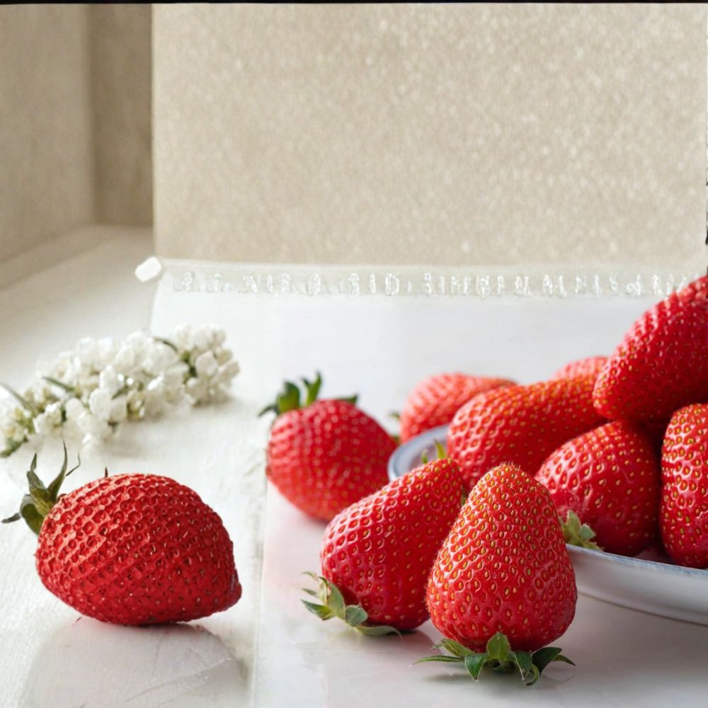 Kaorino Strawberry Plants Bare Root 5 Pack Japanese Premium Fragaria × ananassa Sweet Aromatic Fruit