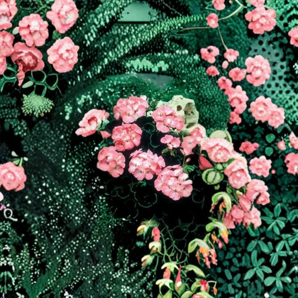Black Velvet Rose Geranium Seeds – 100 Pelargonium x hortorum with Chocolate Foliage and Rose Blooms, Container Plant, Ornamental Flowering