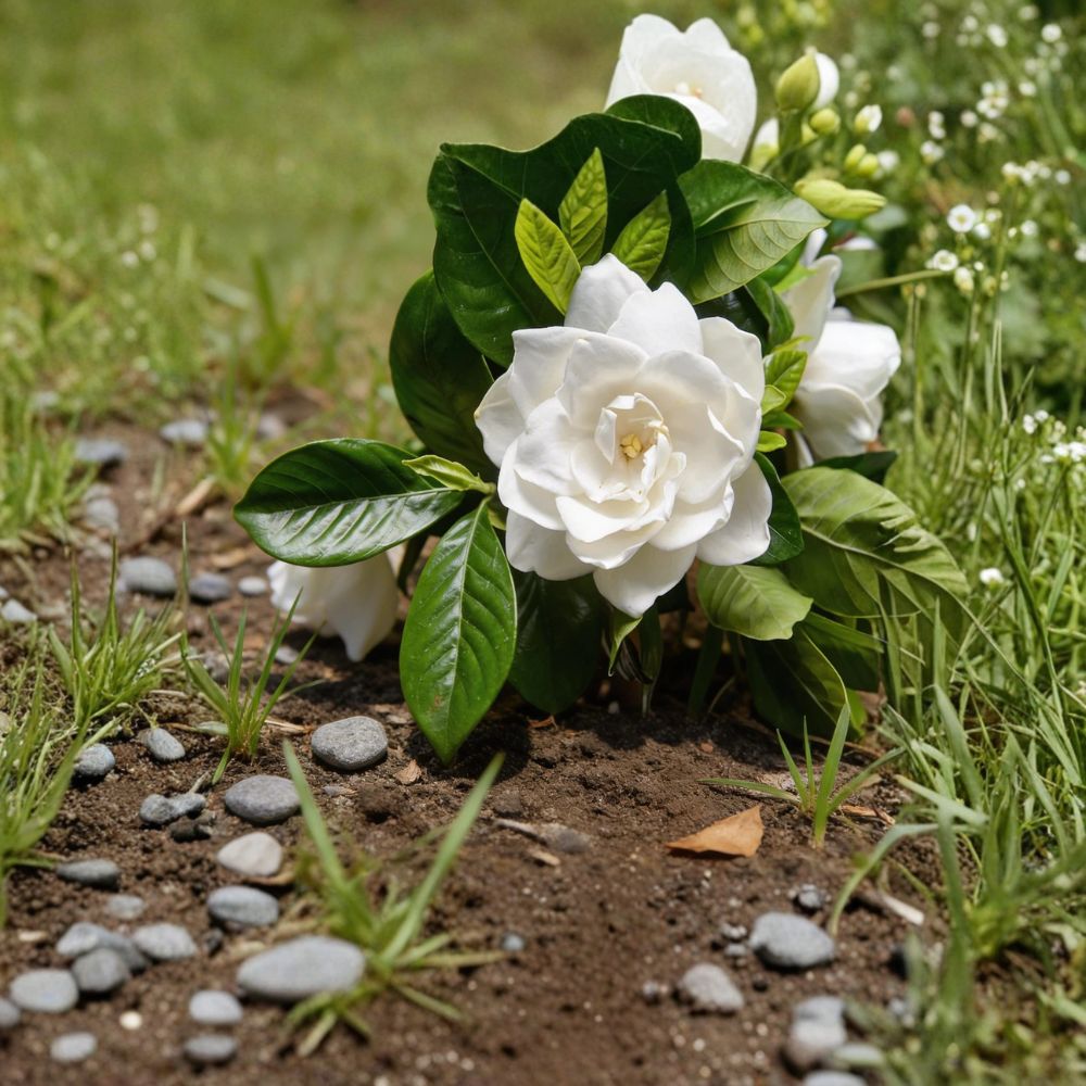 Cape Jasmine Seeds 50 Pack | Fragrant White Gardenia jasminoides Evergreen Shrub for Indoor & Outdoor Growing