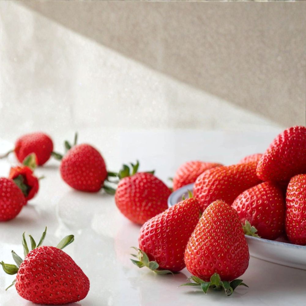 Kaorino Strawberry Plants Bare Root 5 Pack | Japanese Premium Sweet Aromatic Fragaria × ananassa