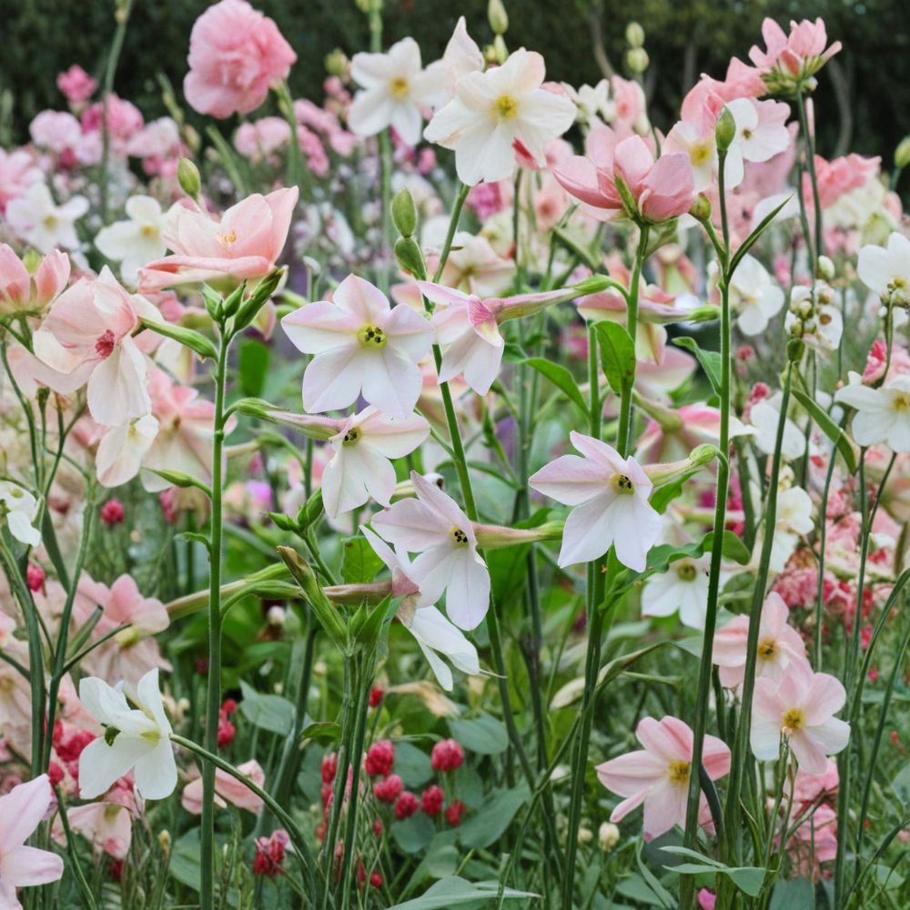 Aztec Nicotiana Seeds | Night Fragrant Jasmine Scented Flowers | Ornamental Flowering Tobacco | Nicotiana alata | 200 Seeds