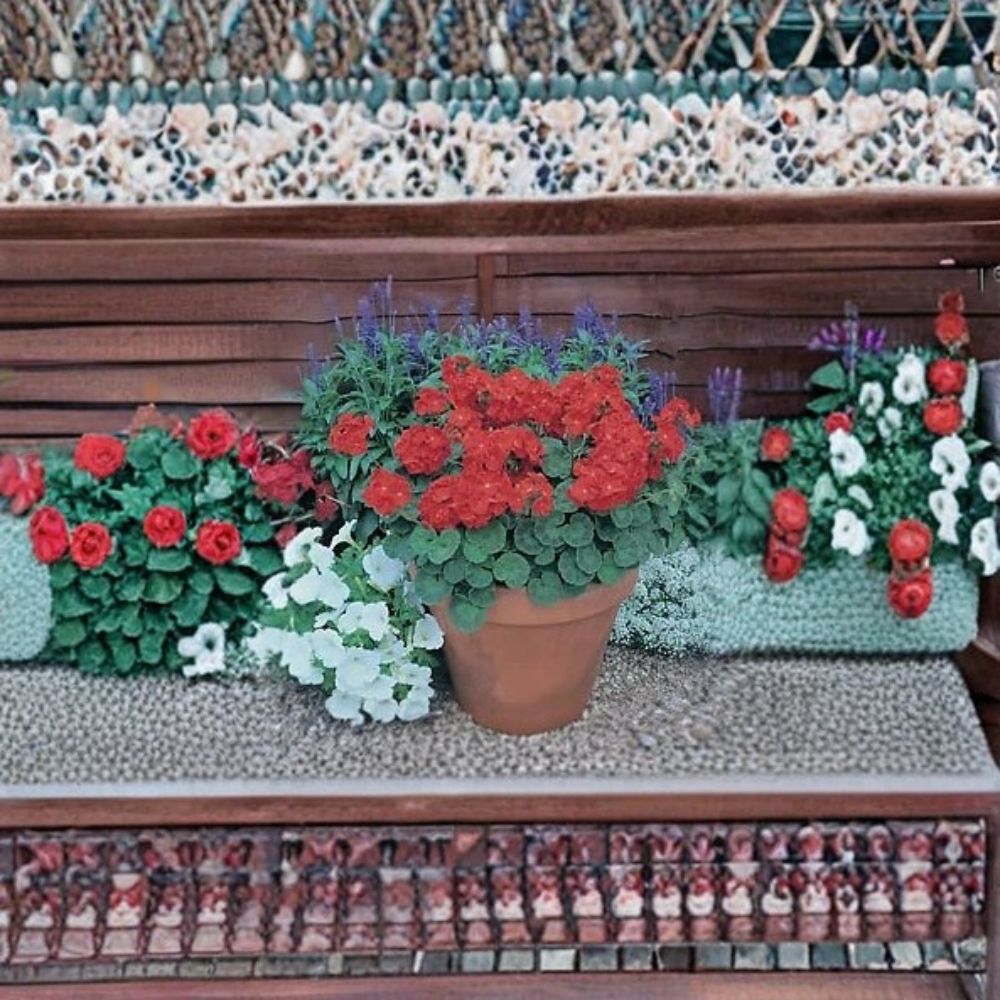 Geranium Seeds – Landscaper Red Pelargonium x hortorum – Scarlet Red Blooms – Compact Garden & Patio Plant Seeds