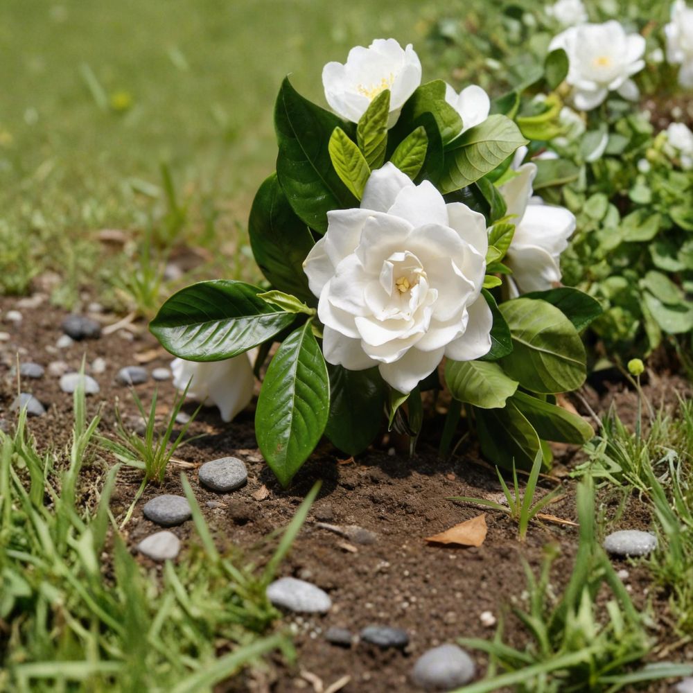 Gardenia jasminoides Seeds, Fragrant White Flowers, Ornamental Shrub for Outdoor & Indoor Landscaping, 50 Seeds