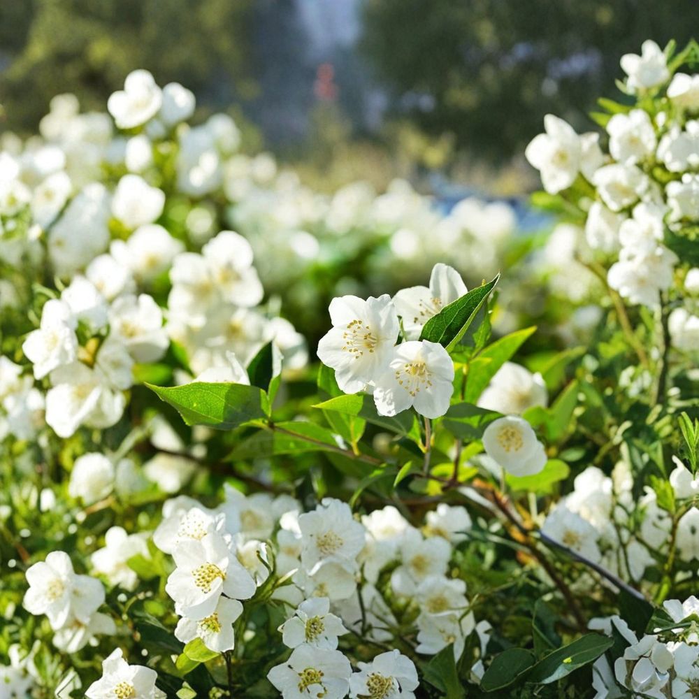 Bonsai White Jasmine Seeds – Fragrant White Flowers, Easy to Grow, Jasminum spp., 25+ Seeds for Miniature Bonsai Cultivation