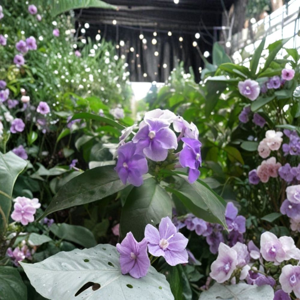 Purple Jasmine Seeds – Rare Flowering Vine or Shrub, Exotic Fragrant Jasmine Species, Garden & Container Plant