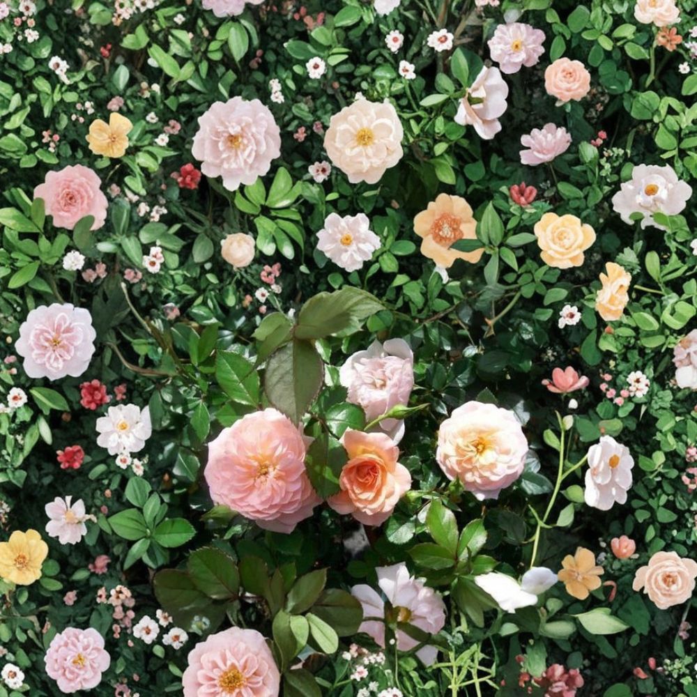 Apricot Drift Rose Live Shrub 5 Gallon Groundcover Disease-Resistant Rosa hybrid Continuous Blooms