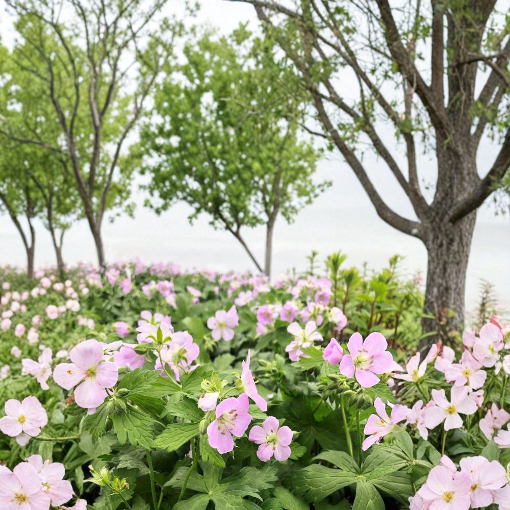 Beth Chatto Geranium Seeds – Pelargonium Flower Seeds for Containers, Baskets & Garden Borders, Vibrant Annual