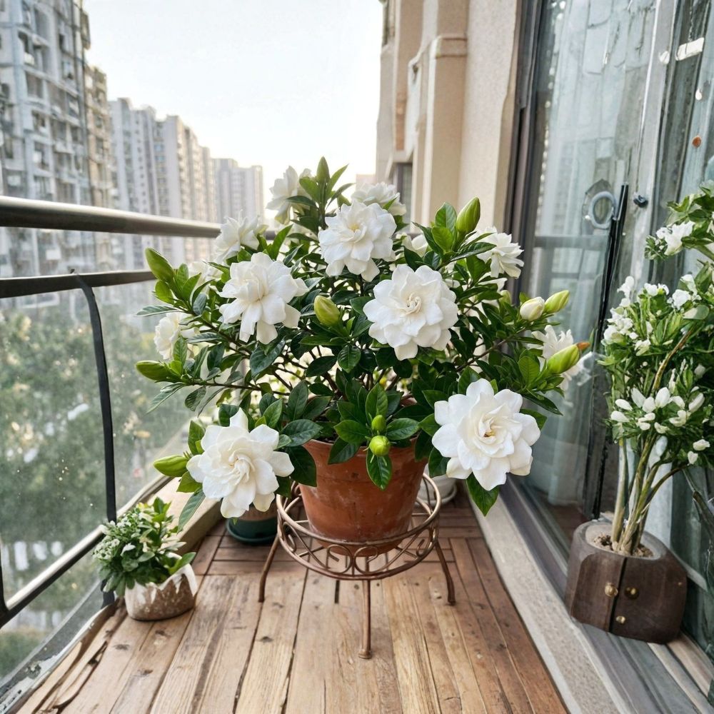 Cape Jasmine Seeds 50 Pack Gardenia jasminoides Fragrant White Flowers Outdoor Garden Patio Decorative Shrub