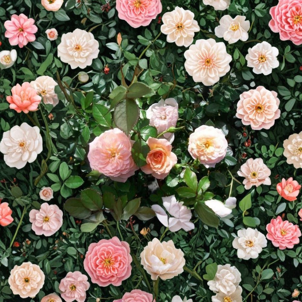 Apricot Drift Rose Groundcover Plant 3 Gallon, Apricot Blooms, Disease-Resistant Rosa 'Apricot Drift'