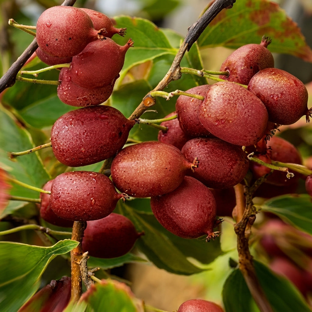 Issai Kiwi Seeds - Arctic Grape Berry Superfruit - Cold Hardy Vine - Actinidia arguta - Pack of Seeds