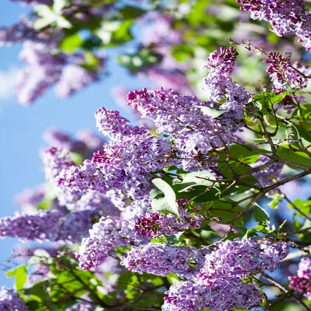 French Lilac Seeds - Syringa vulgaris, Fragrant, Showy Blooms, Fast Growing Shrub, Garden, Hedges, Pollinator Attractant