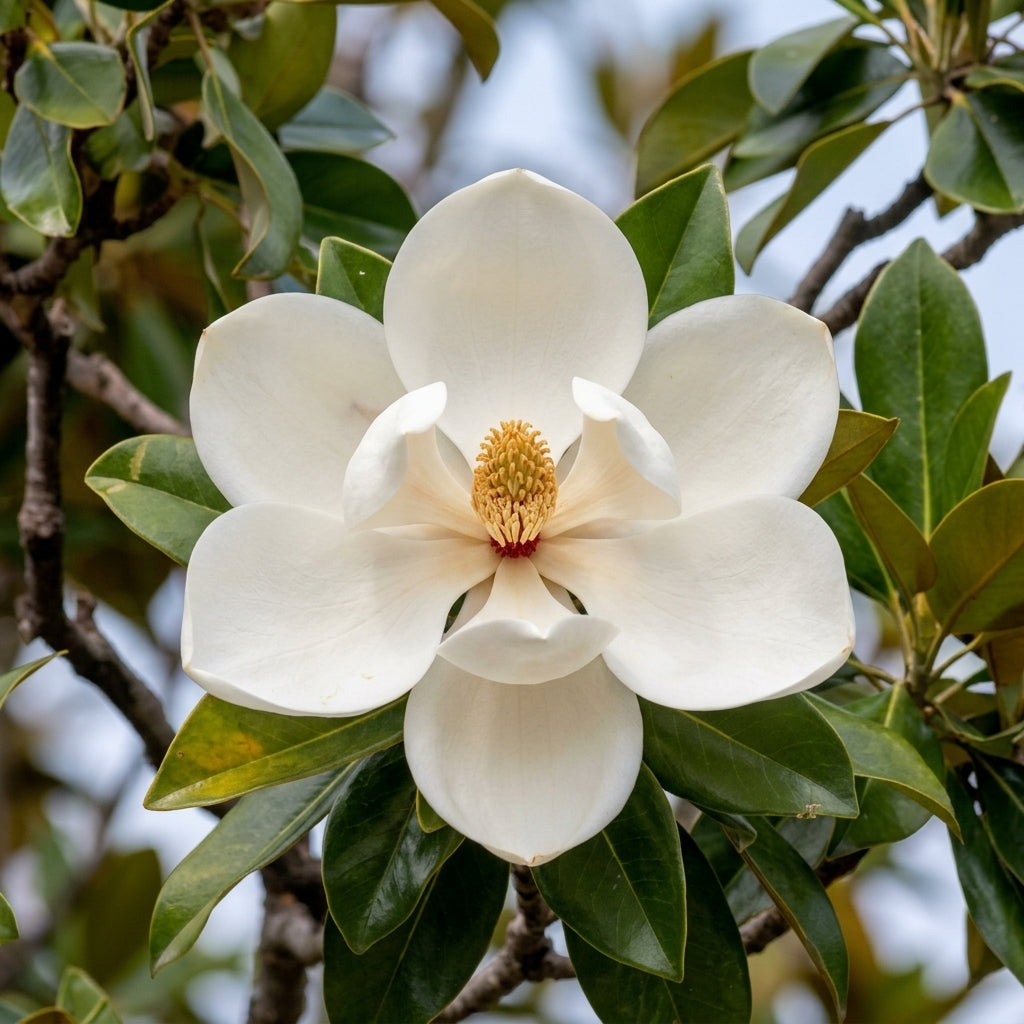 Southern Magnolia Seeds - 50 Hand-Picked Magnolia Grandiflora Seeds for Garden, Landscape & Pollinator Attraction